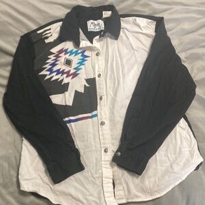 Kids Vintage Roper button down long sleeve shirt